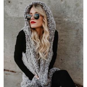 Vici dolls artic Sherpa vest